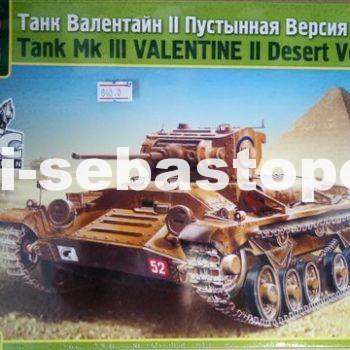 танк Валентайн Пустынная версия